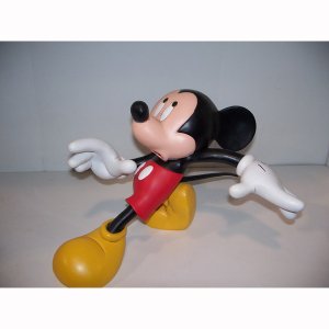 Cautious Mickey Mouse