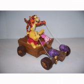 Pooh Bear, Piglet & Tigger on a ride