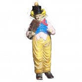 Clown playing a Violin