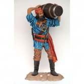 Chinese Pirate with Barrel