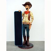 Cowboy With Menu