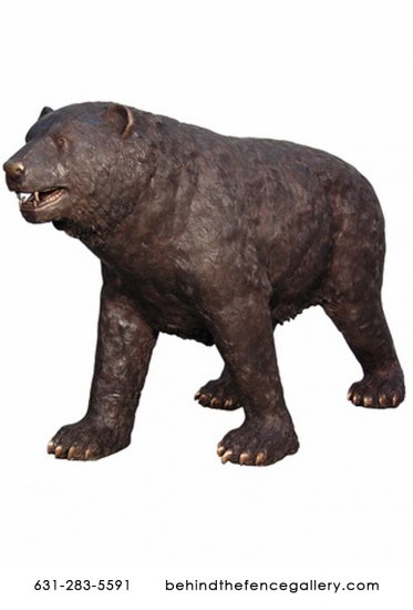 Bronze Bear Statue - Click Image to Close