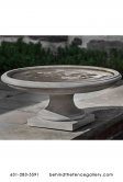 Cast Stone Montebello Birdbath Statue