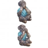 Bronze Monkey "Speak No Evil"