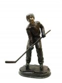 Bronze Ice Hokey Boy Statue Bronze Ice Hokey Boy Statue