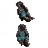 Bronze Monkey "Hear No Evil"