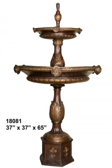 Classic Tiered Fountain With Roses 65" - Click Image to Close