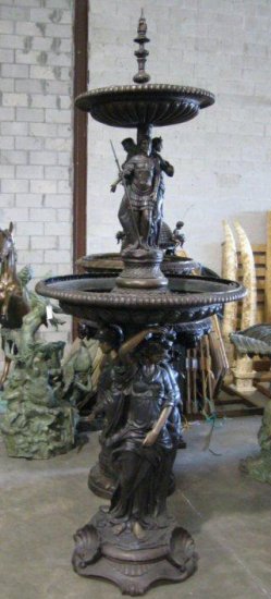 Bronze Soldier Fountain - Click Image to Close