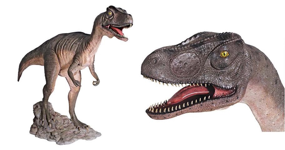 Allosaurus - Mouth Open - Click Image to Close