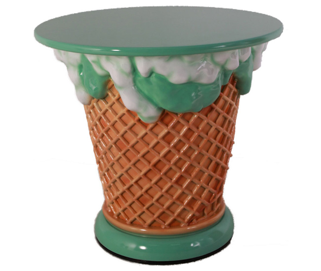 Ice Cream Table - Mint - Click Image to Close
