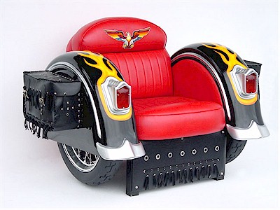 Harley Davidson Chair - Click Image to Close