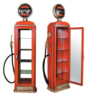 Gas Pump Cabinet - Click Image to Close