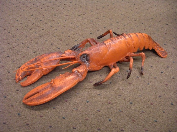 Life-size Lobster Statue - Click Image to Close