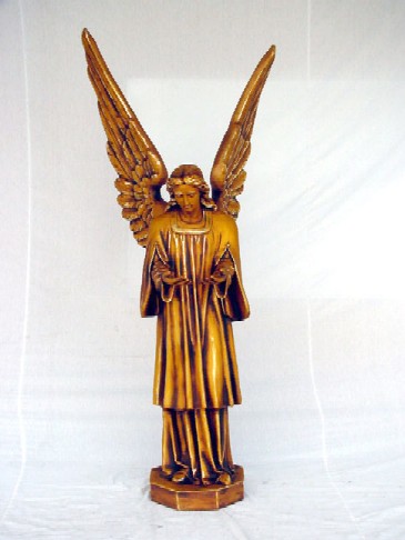 Sitting Angel Playing Music - Click Image to Close