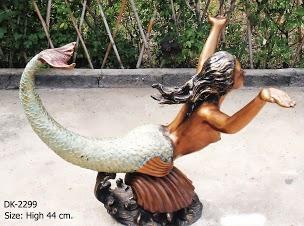 Mermaid Table Base - Click Image to Close