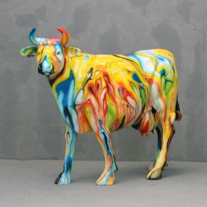 Popart Cow - Click Image to Close