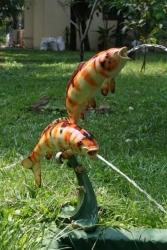 Two Craft Fish Fountain