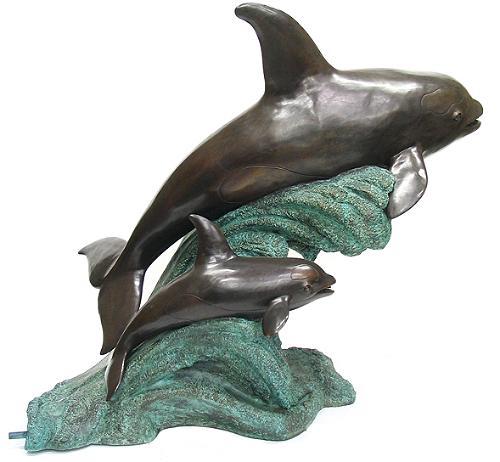 Whale Fountain - Click Image to Close