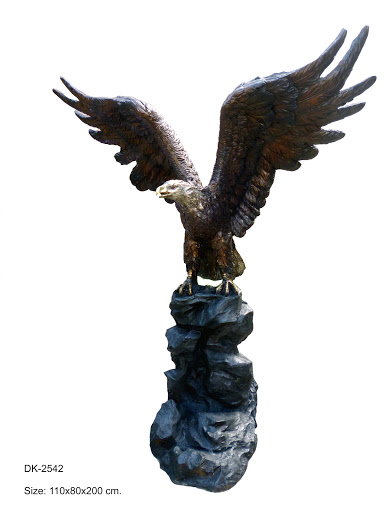 Bronze Big Eagle - Click Image to Close