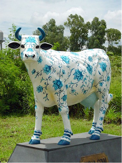 China Cow (with or without Horns) - Click Image to Close