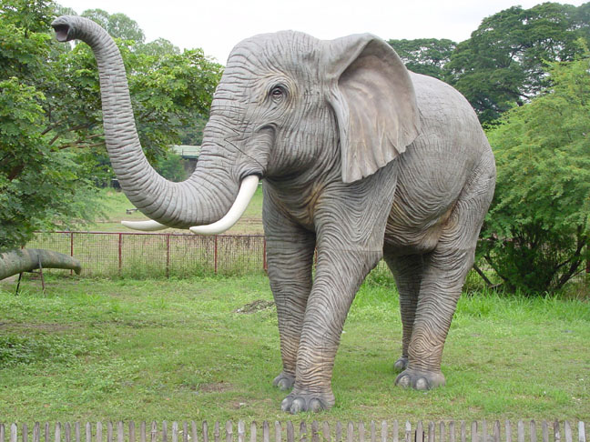 Elephant ( Big ) Trunk-up - Click Image to Close