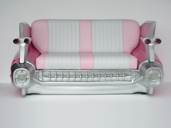 Cadillac Sofa (Pink) - Click Image to Close