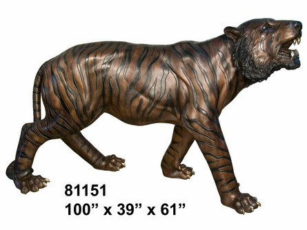 Bronze Giant Tiger ( Life-size ) - Click Image to Close
