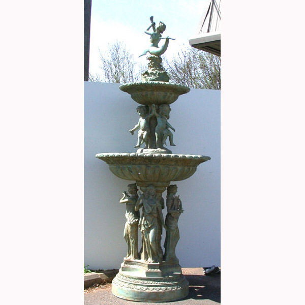 Bronze 4 Ladies Musical Fountain