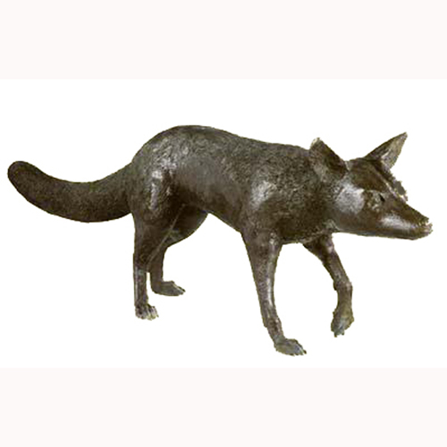 Bronze Prowling Fox - Click Image to Close
