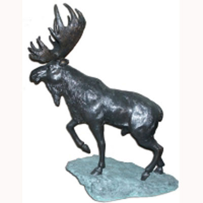 Bronze Moose - Click Image to Close