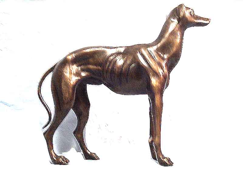 Small Bronze Greyhound