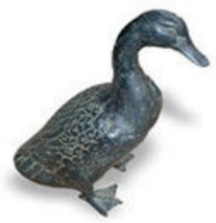 Bronze Duck Statue - Click Image to Close