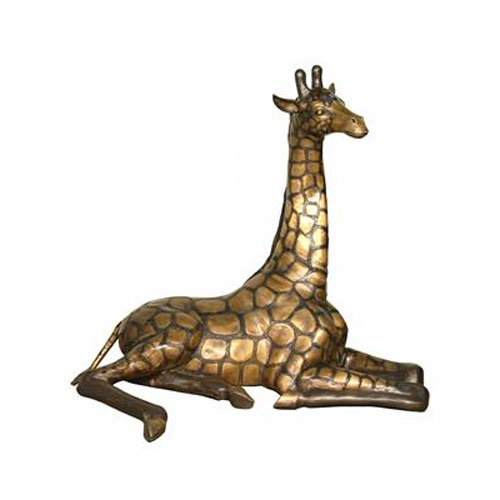 Bronze Giraffe - Baby - Click Image to Close