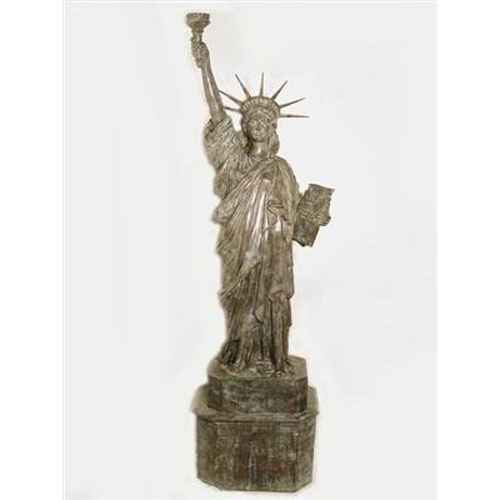 Statue of Liberty with Flame Shape Torch Light - Click Image to Close