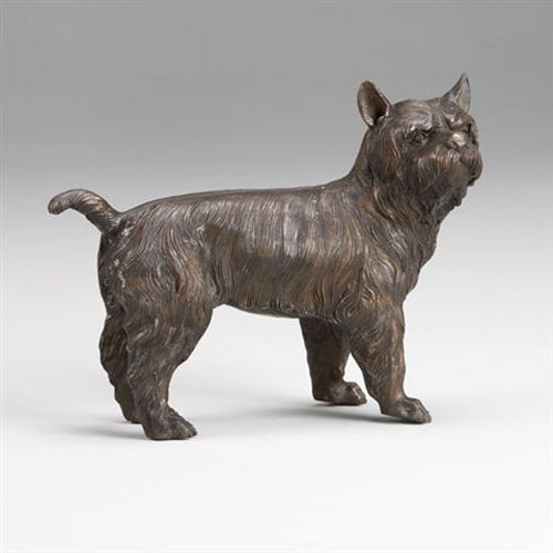 Bronze Dog Statue - Click Image to Close