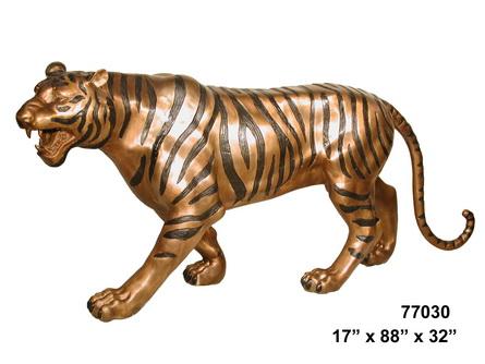 Bronze Tiger 32" - Click Image to Close