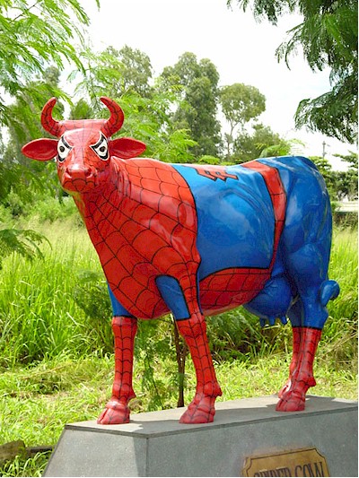 SpiderCow (with or without Horns) - Click Image to Close